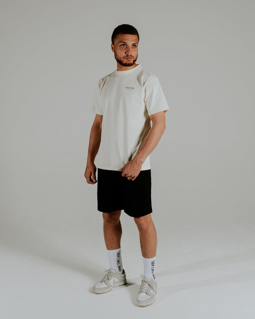 LOGO VINTAGE WHITE T-SHIRT
