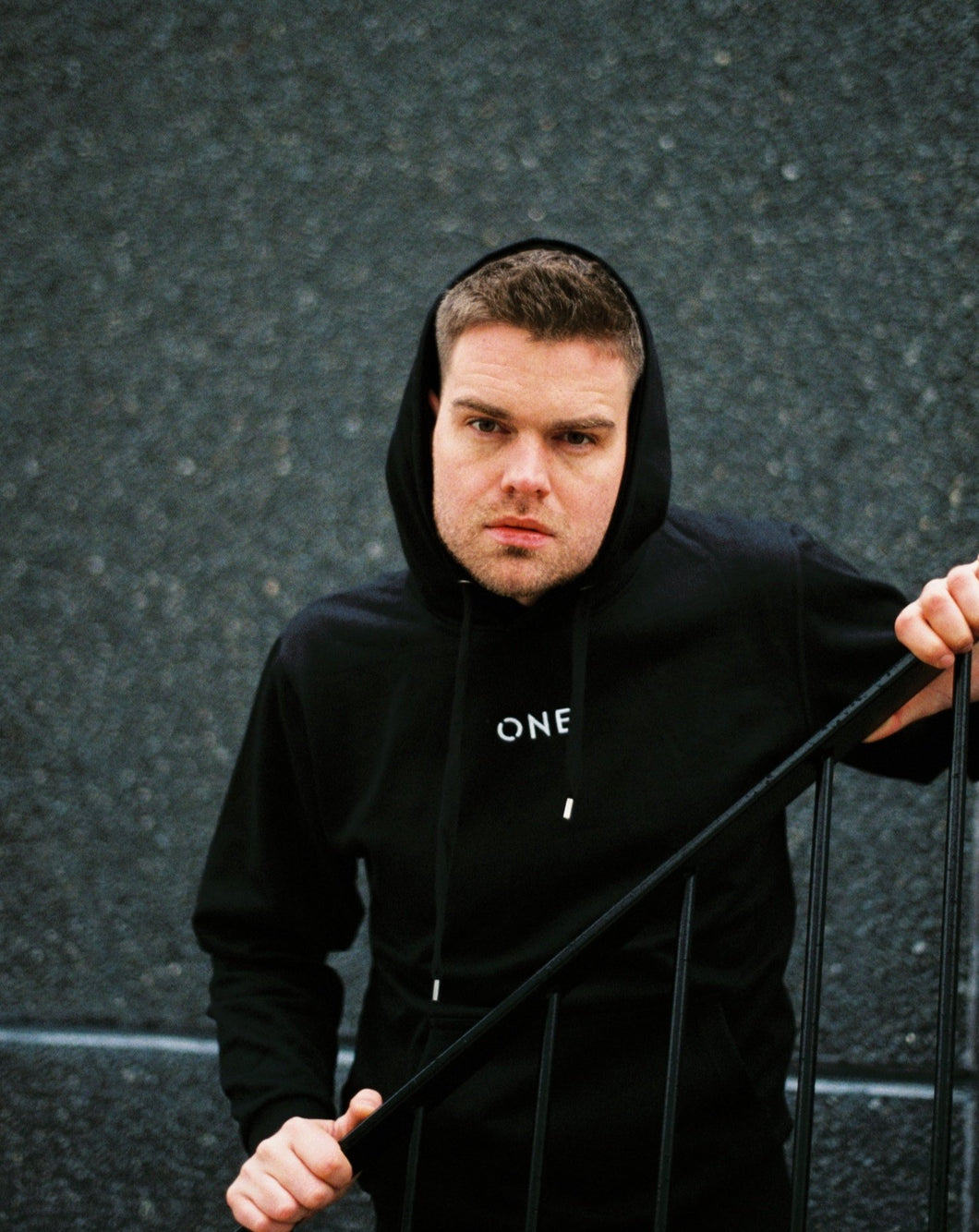 ARCHIVE; EMBROIDERED LOGO HOODIE